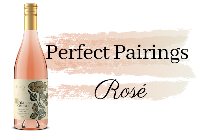 Text says "Perfect Pairings: Rose"